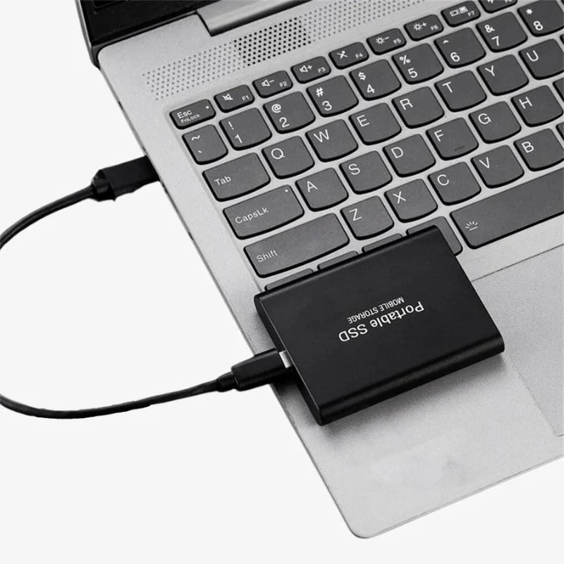 Ekstern SSD med USB-C til PS5, Xbox, computer og Android