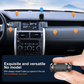 Sammenklappelig magnetisk mobiltelefonholder i metal til bilen