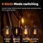 Genopladelig LED-cykellygte med USB-C og flere lystilstande
