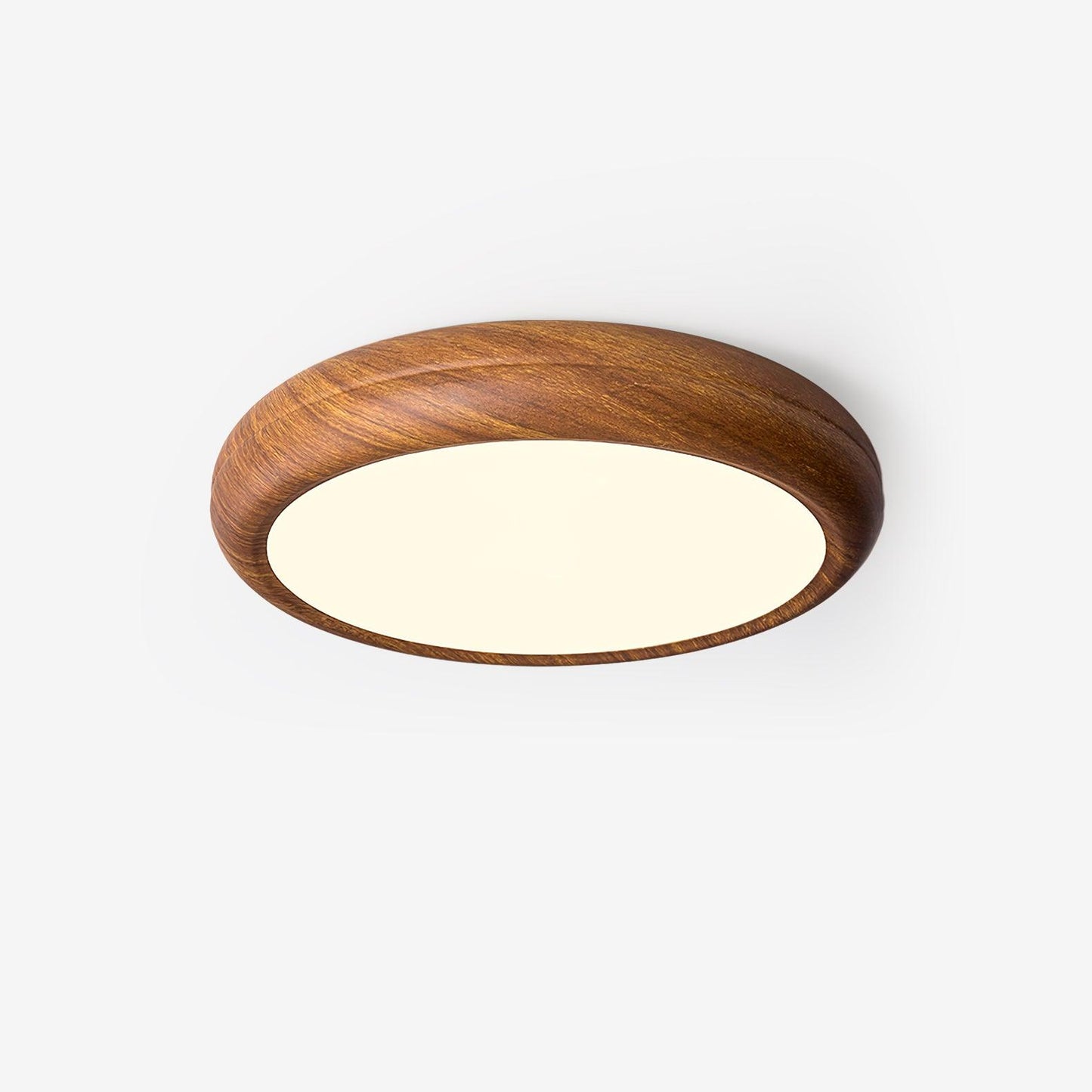 Nordisk loftlampe i træ