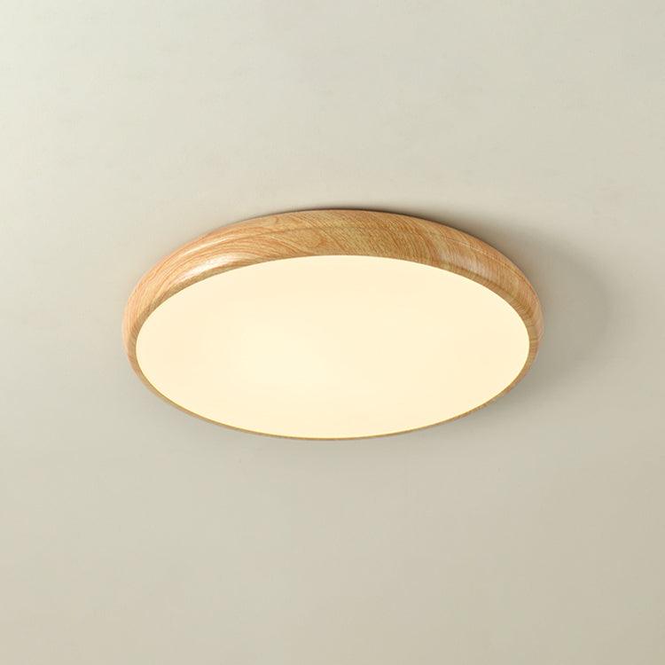Nordisk loftlampe i træ