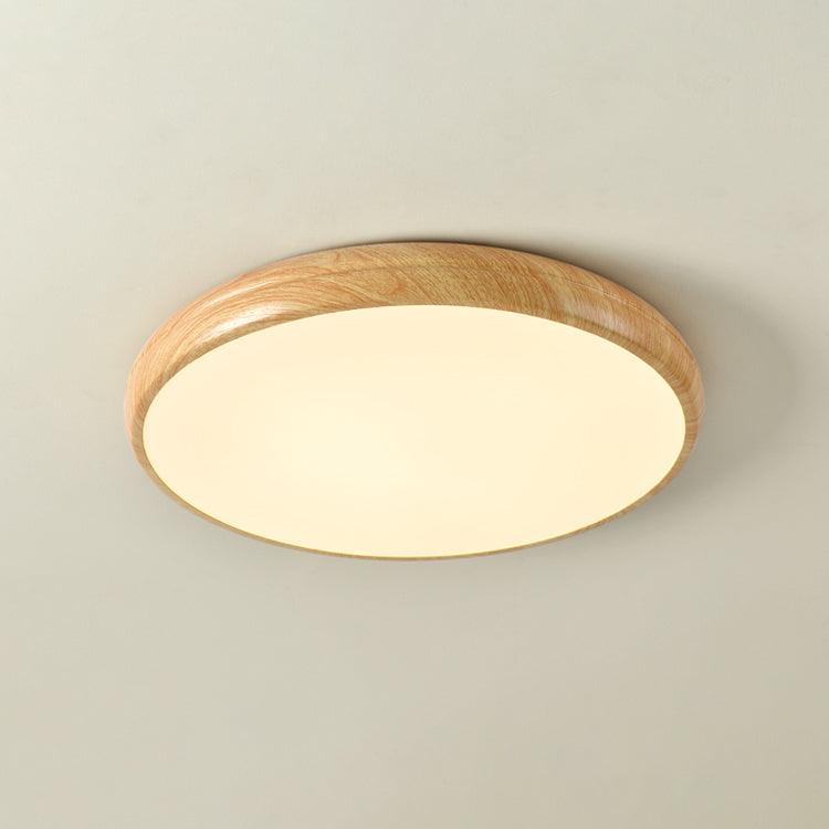 Nordisk loftlampe i træ