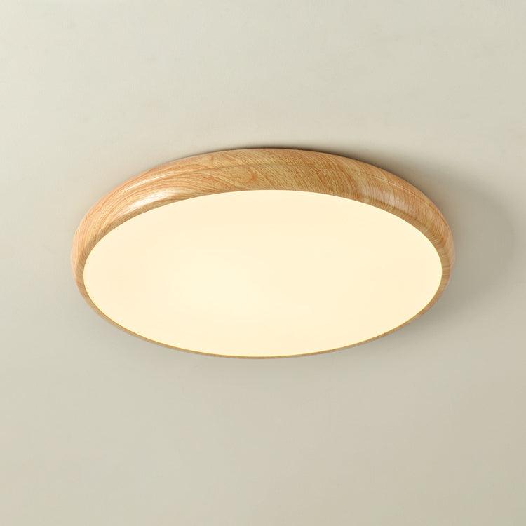Nordisk loftlampe i træ