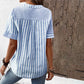 ChillStripe Afslappet stribet bluse