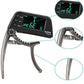 2-i-1 guitartuner og capo med LCD-display