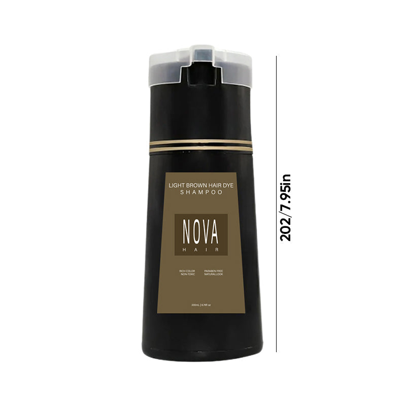 Hårfarveshampoo i fem farver