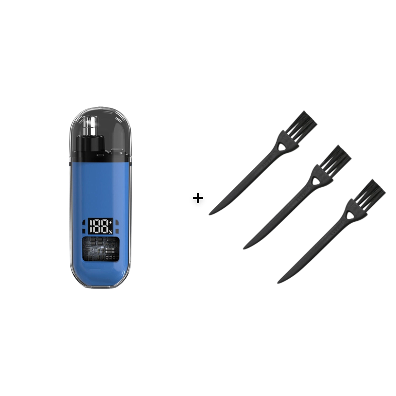 Tondeuse électrique étanche pour poils du nez avec écran LED