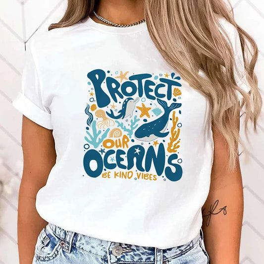 Beskyt vores Oceans T-shirt