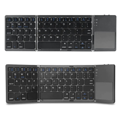 Sammenfoldeligt Bluetooth-tastatur med touchpad