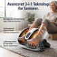 3-i-1 Dybdegående Fod- og Lægmassager med Shiatsu, Luftkompression & Varmeterapi