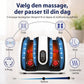 3-i-1 Dybdegående Fod- og Lægmassager med Shiatsu, Luftkompression & Varmeterapi