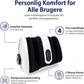 3-i-1 Dybdegående Fod- og Lægmassager med Shiatsu, Luftkompression & Varmeterapi