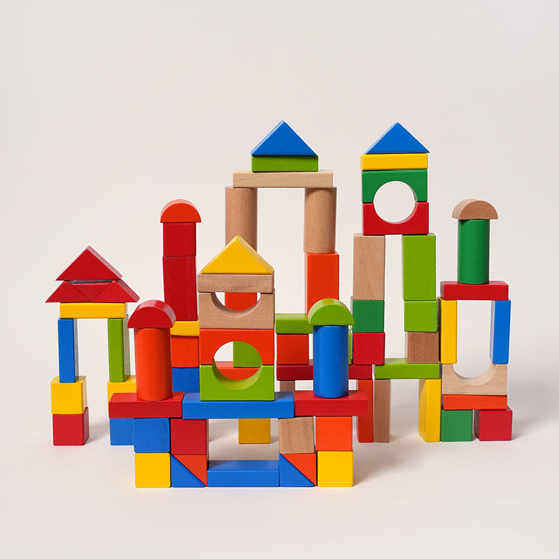 Montessori-byggesæt med slot