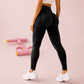 Leggings med 3D-struktur og kompression