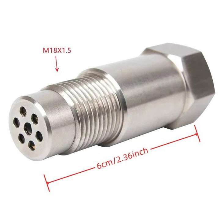 O2-sensoradapter M18 × 1,5 med minikonverter, sæt med 2 stk.