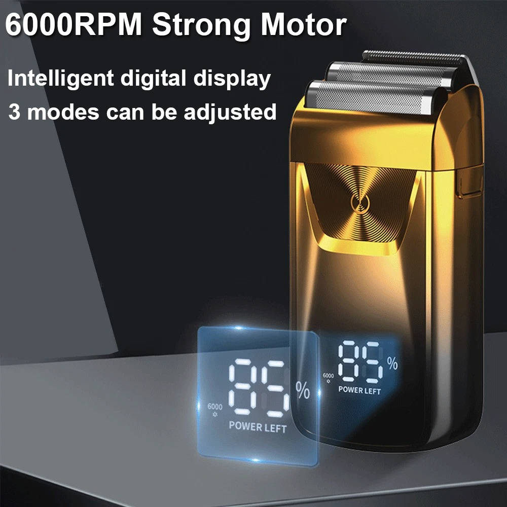 Elektrisk hoved- og ansigtsbarbermaskine