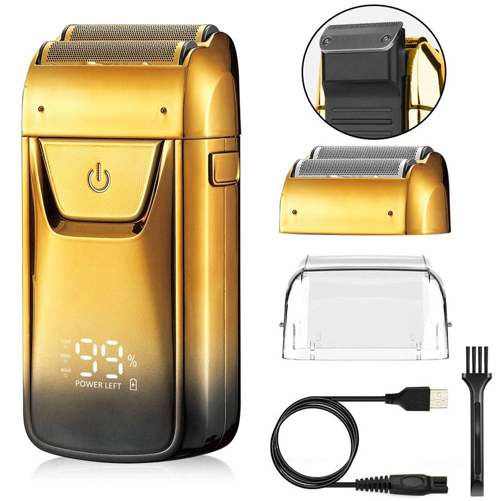 Elektrisk hoved- og ansigtsbarbermaskine