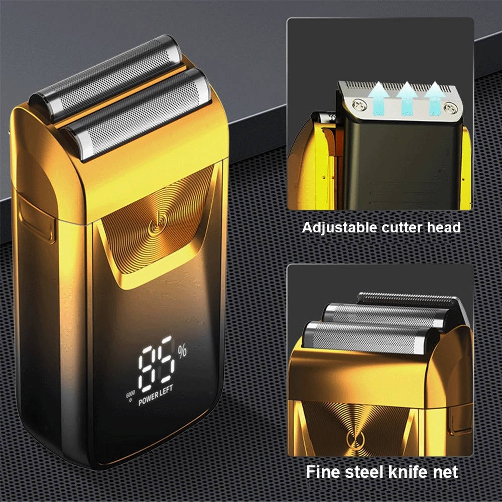 Elektrisk hoved- og ansigtsbarbermaskine