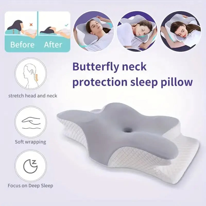 Nakkepude af memory foam til nakken