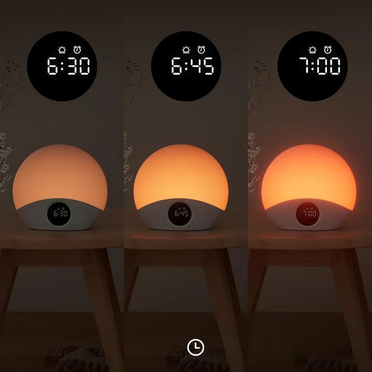 Vækkeur med solopgang