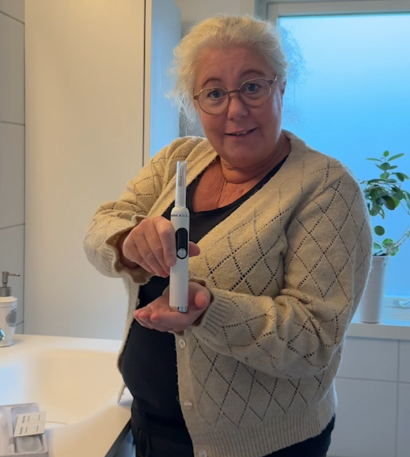 Elektrisk tandrensningssæt