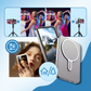 Magnetisk selfie-telefonmonitor