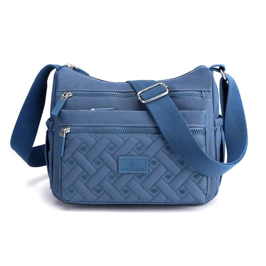 Oxford Bucket Crossbody-taske