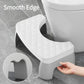 Waterproof Toilet Squat Stool Ergonomic Bathroom Foot Rest for Adults & Kids