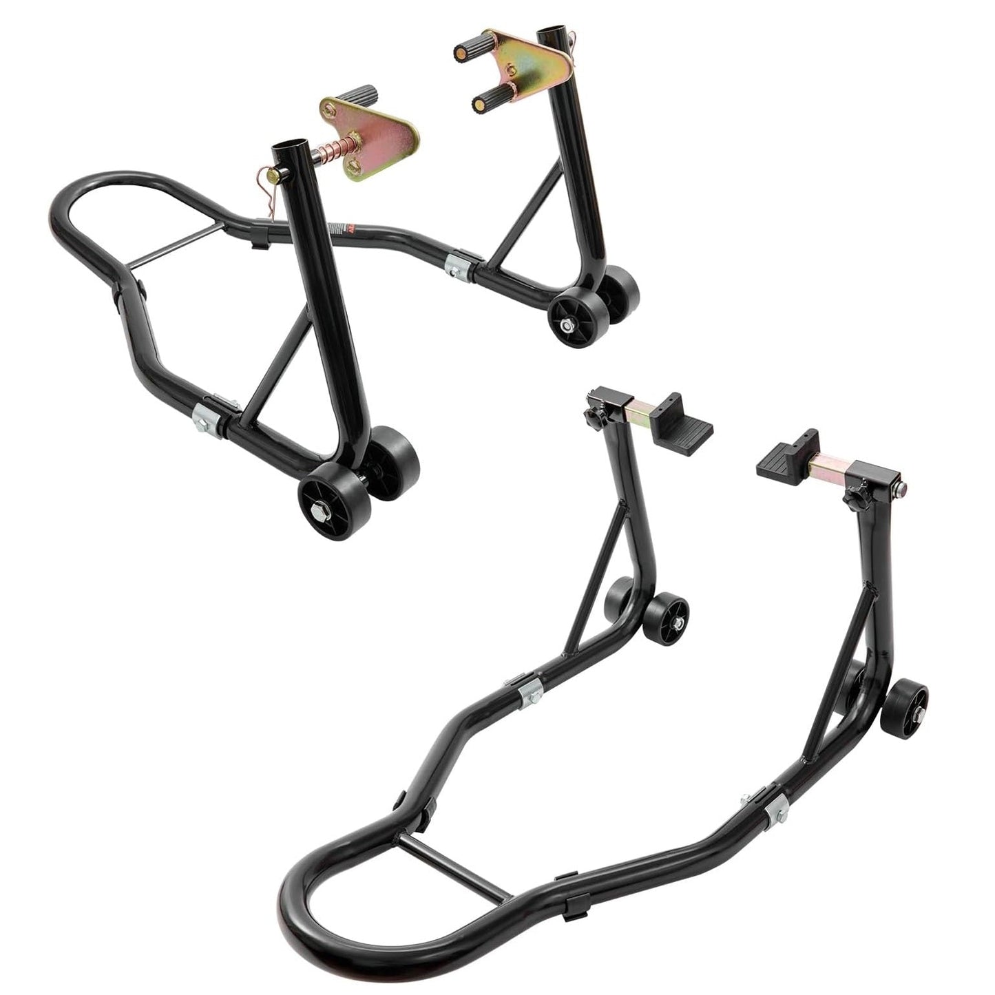 Motorcykel front- og bagløftestativ