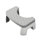Waterproof Toilet Squat Stool Ergonomic Bathroom Foot Rest for Adults & Kids