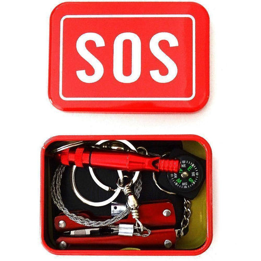 Bærbart SOS-overlevelsessæt