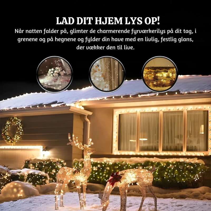 Funklende LED-lyskæder