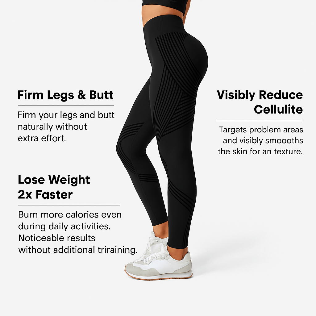 Sømløse anti-cellulite leggings