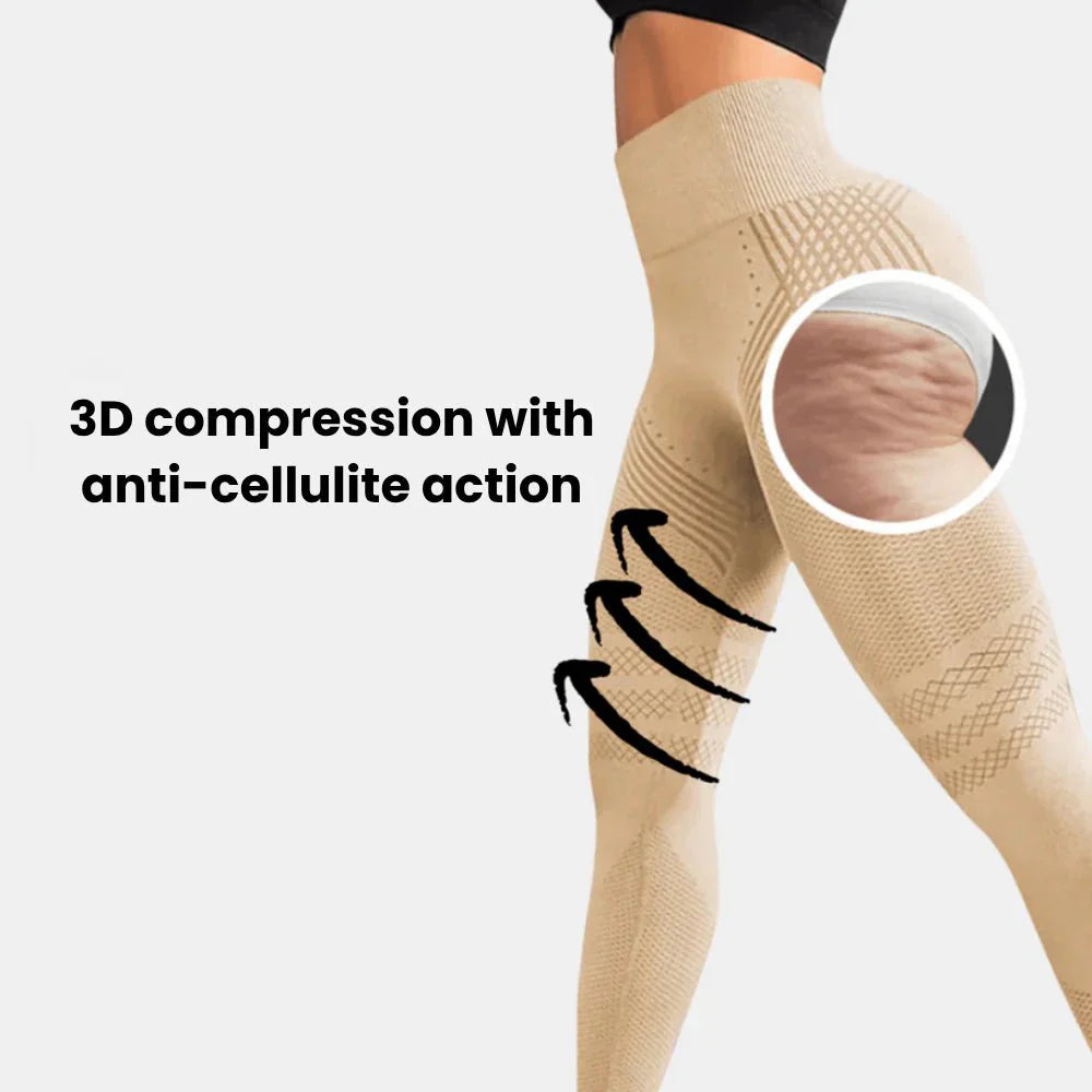 Sømløse anti-cellulite leggings