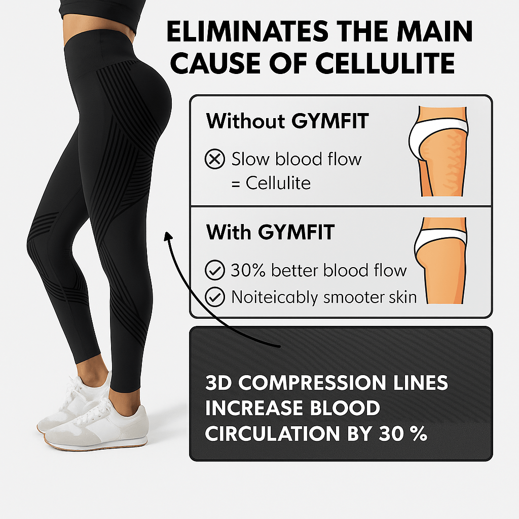 Sømløse anti-cellulite leggings