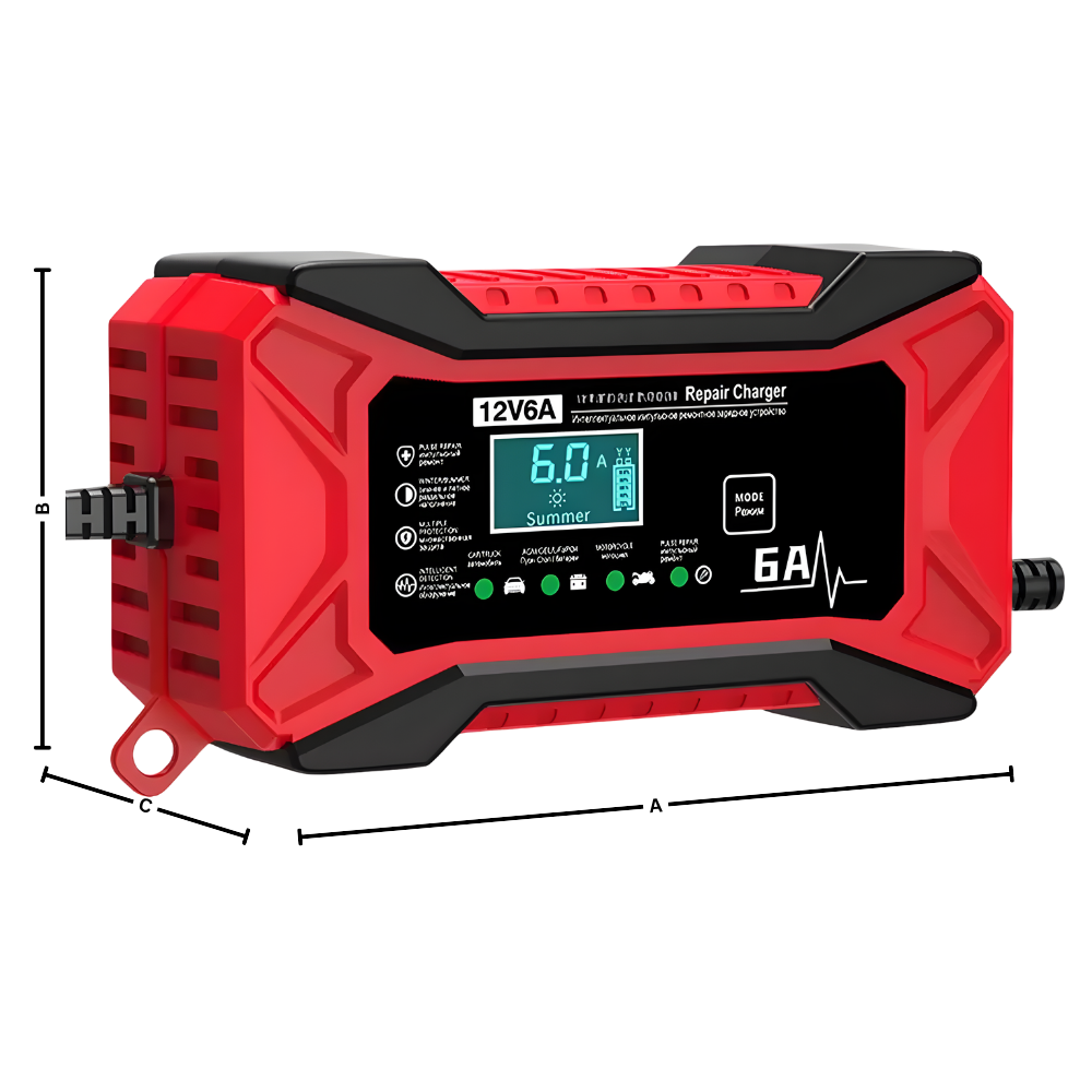 Smart 12V batterioplader
