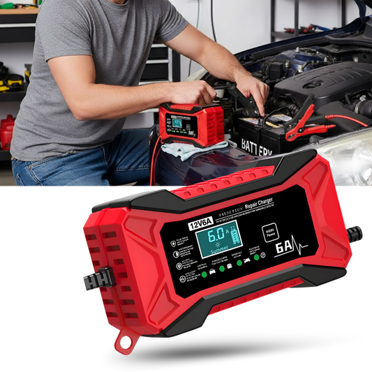 Smart 12V batterioplader