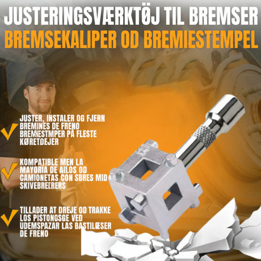 Værktøj til skivebremsekalibre