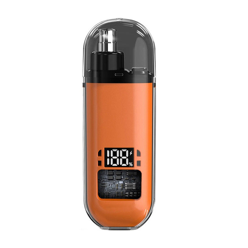 Tondeuse électrique étanche pour poils du nez avec écran LED