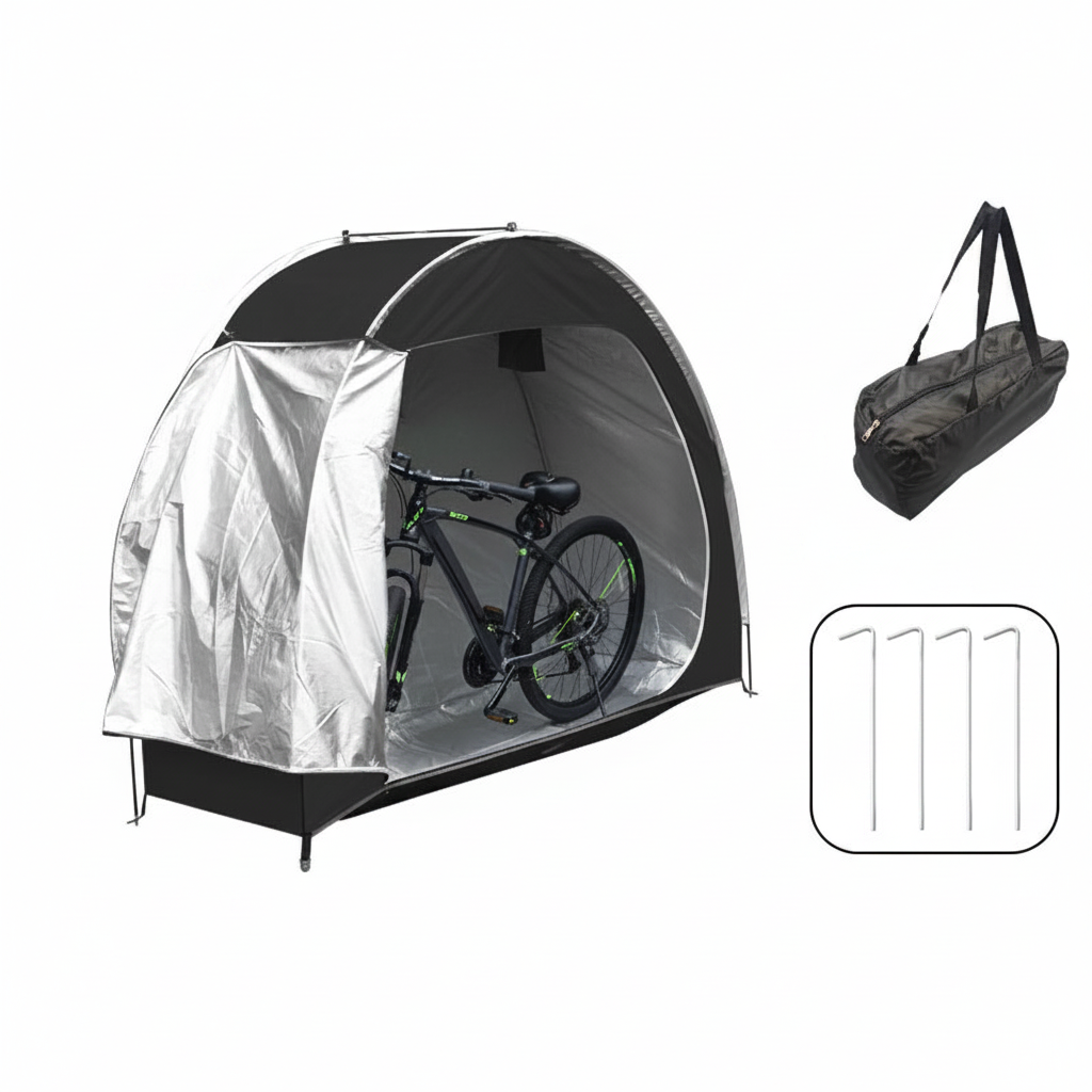 Tente de rangement extérieure portable pour vélos