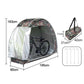 Tente de rangement extérieure portable pour vélos