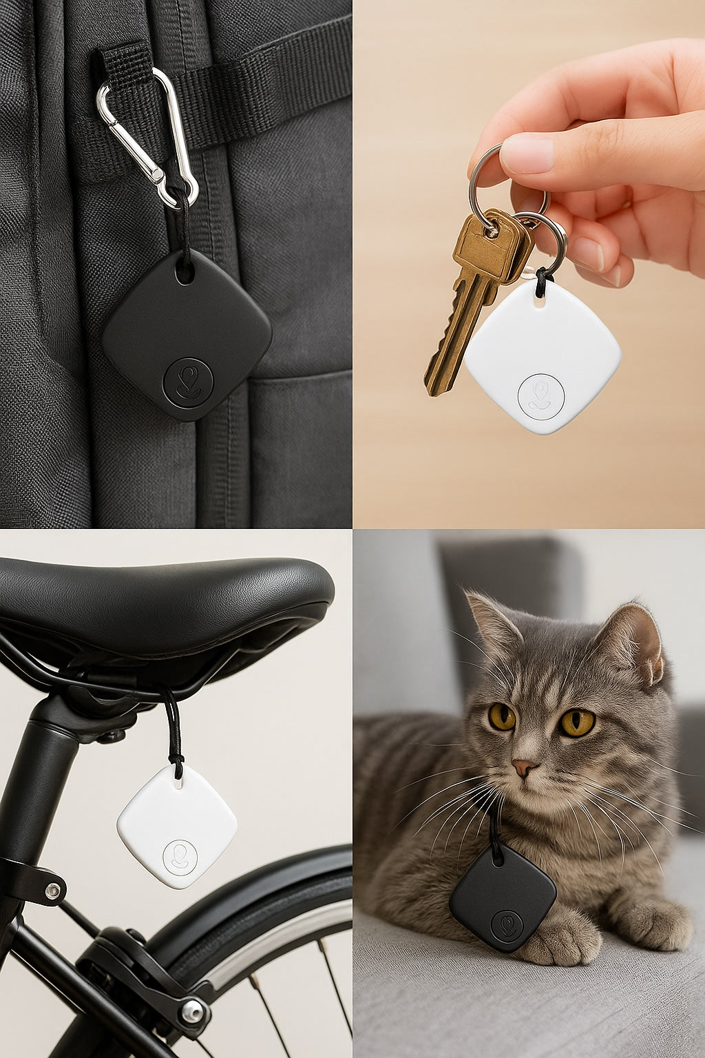 4-pak Oscanna Bluetooth-tracker