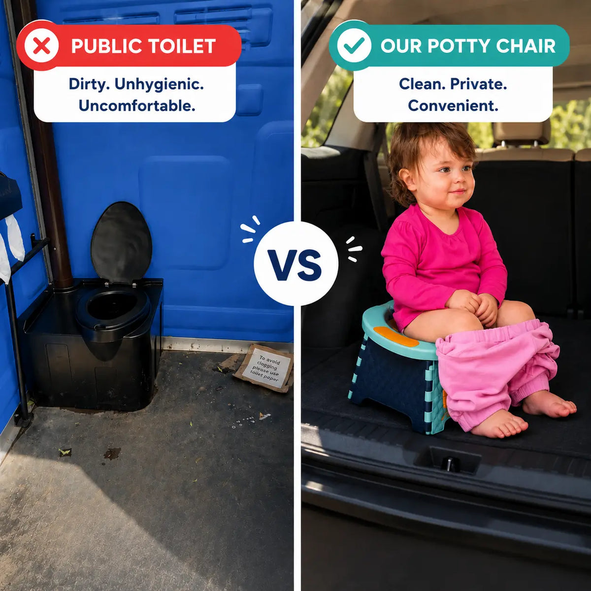 Portable Potty Training Seat for Toddlers