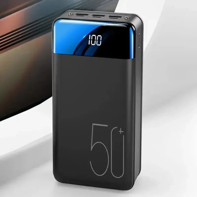 Powerbank med en kapacitet på 50.000 mAh