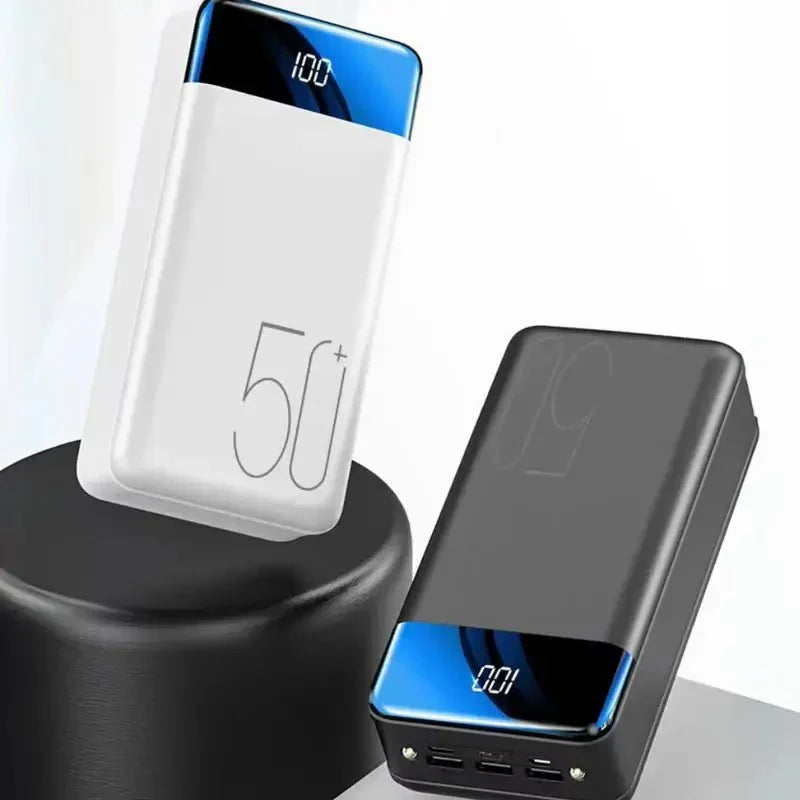 Powerbank med en kapacitet på 50.000 mAh