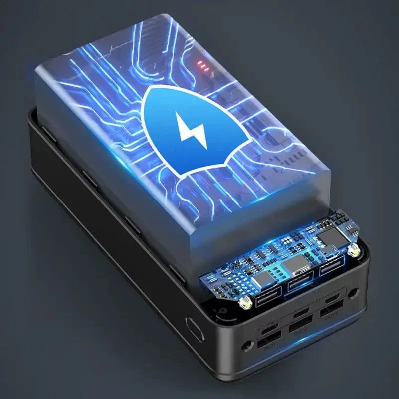 Powerbank med en kapacitet på 50.000 mAh