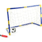 Bærbart fodboldmål til børn med pumpe