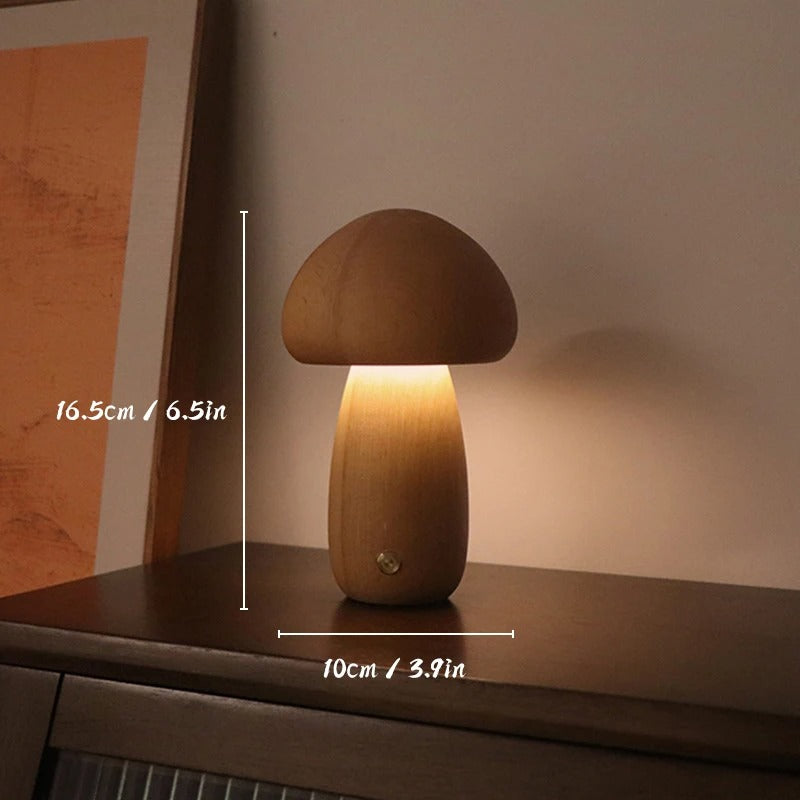 Hyggelig Glow-svampelampe