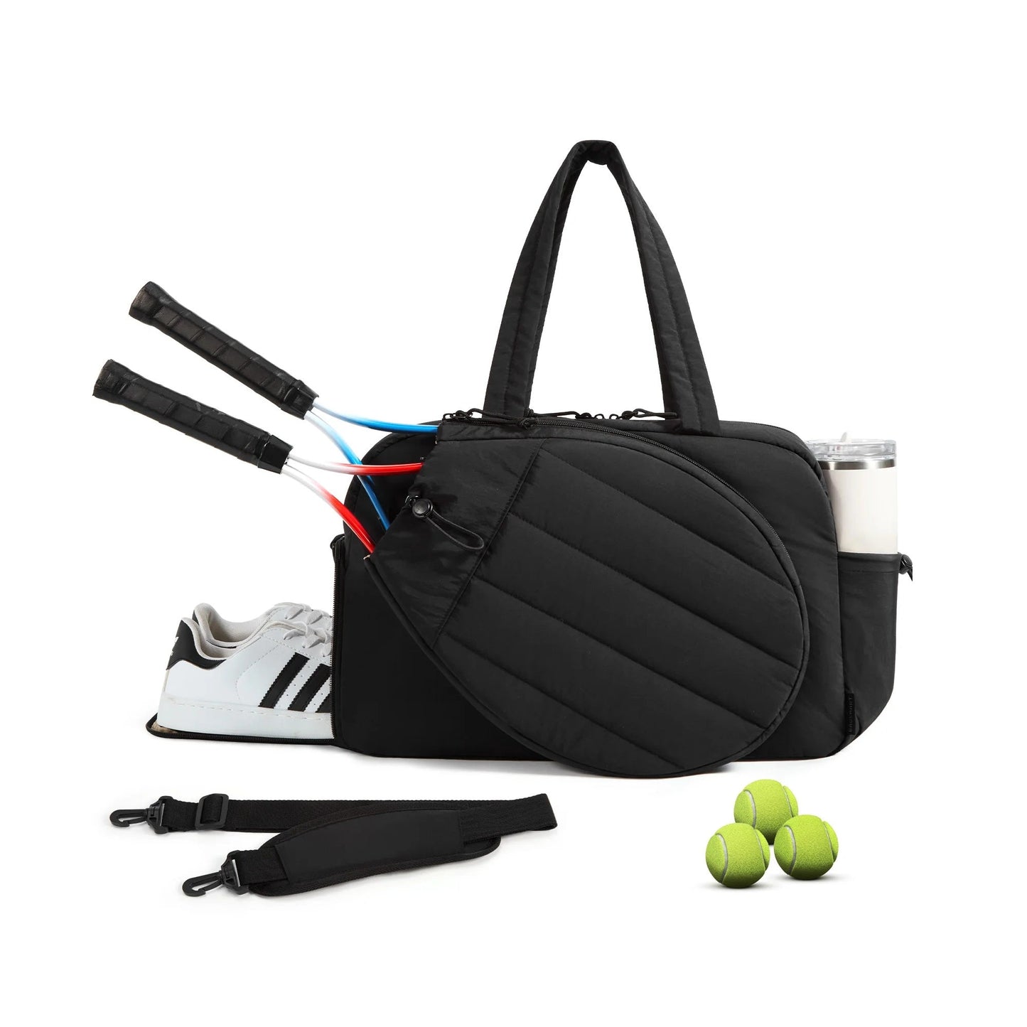 Gym- og tennissportstaske