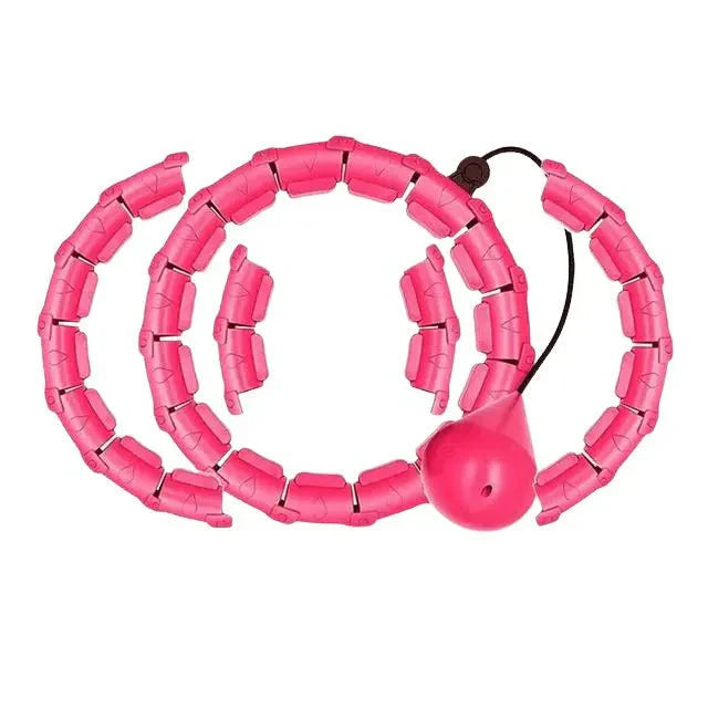 Justerbare vægtede hula-hoop-ringe til mavetræning